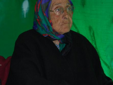 Palestinian woman evicted from her house in Sheikh Jarrah, East Jerusalem.